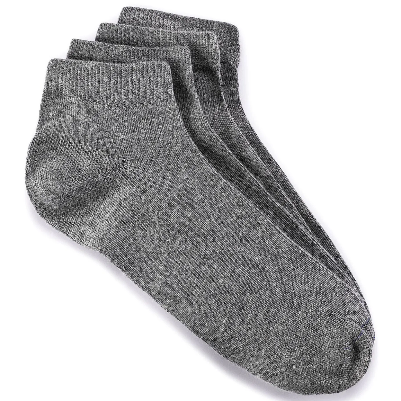 Birkenstock Socks<2 Pack Cotton Sole Sneaker Gray Melange