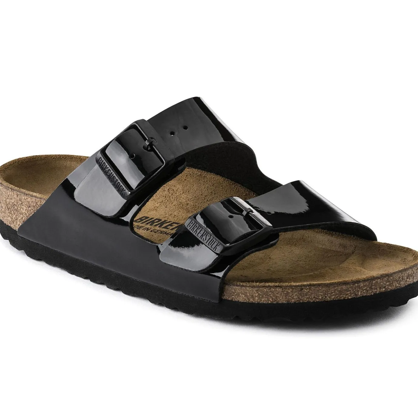 Birkenstock Two-Strap Sandals<Arizona Black Patent