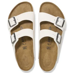 Birkenstock Two-Strap Sandals<Arizona Corduroy Antique White