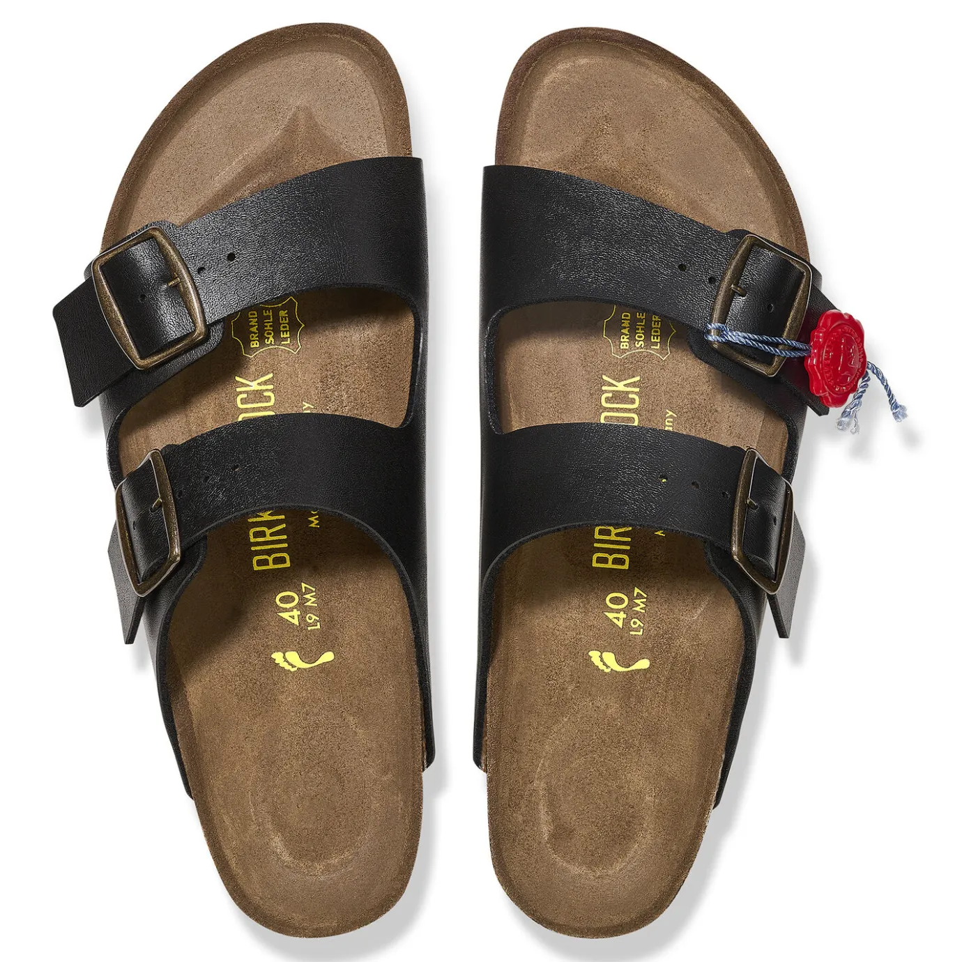 Birkenstock Two-Strap Sandals<Arizona Black
