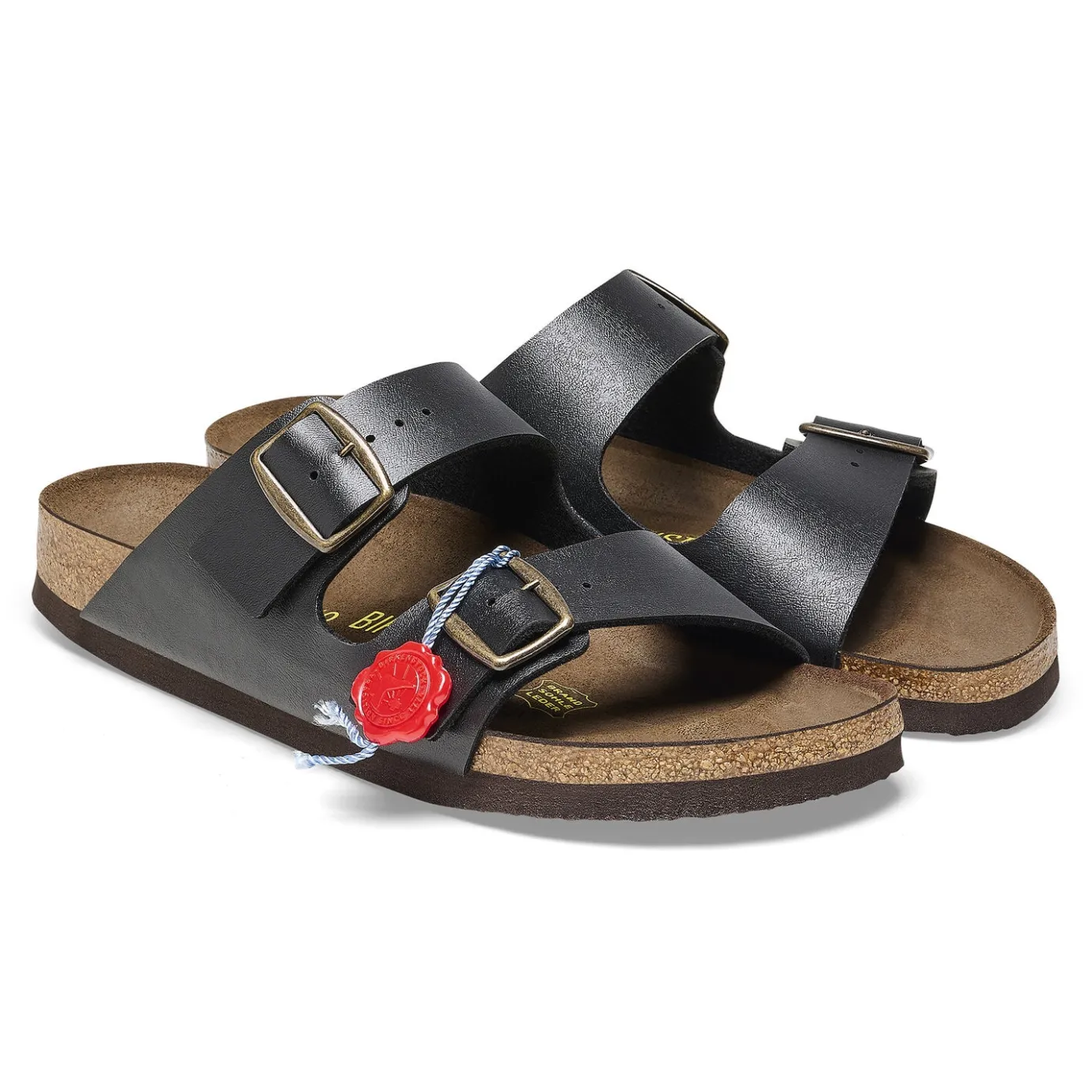 Birkenstock Two-Strap Sandals<Arizona Black