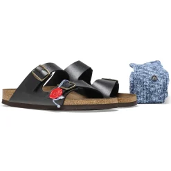 Birkenstock Two-Strap Sandals<Arizona Black