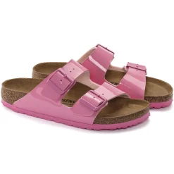 Birkenstock Two-Strap Sandals<Arizona Patent Candy Pink