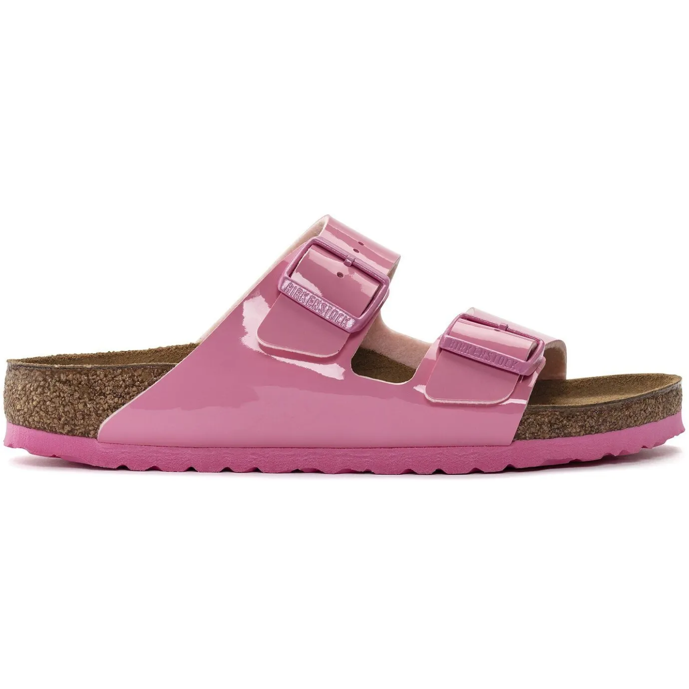 Birkenstock Two-Strap Sandals<Arizona Patent Candy Pink