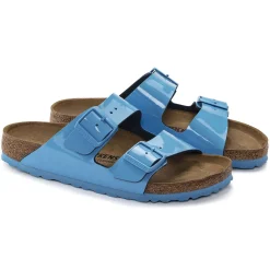Birkenstock Two-Strap Sandals<Arizona Patent Sky Blue