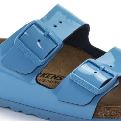 Birkenstock Two-Strap Sandals<Arizona Patent Sky Blue
