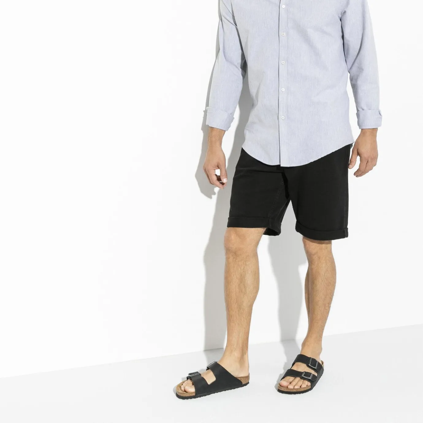 Birkenstock Two-Strap Sandals<Arizona Black