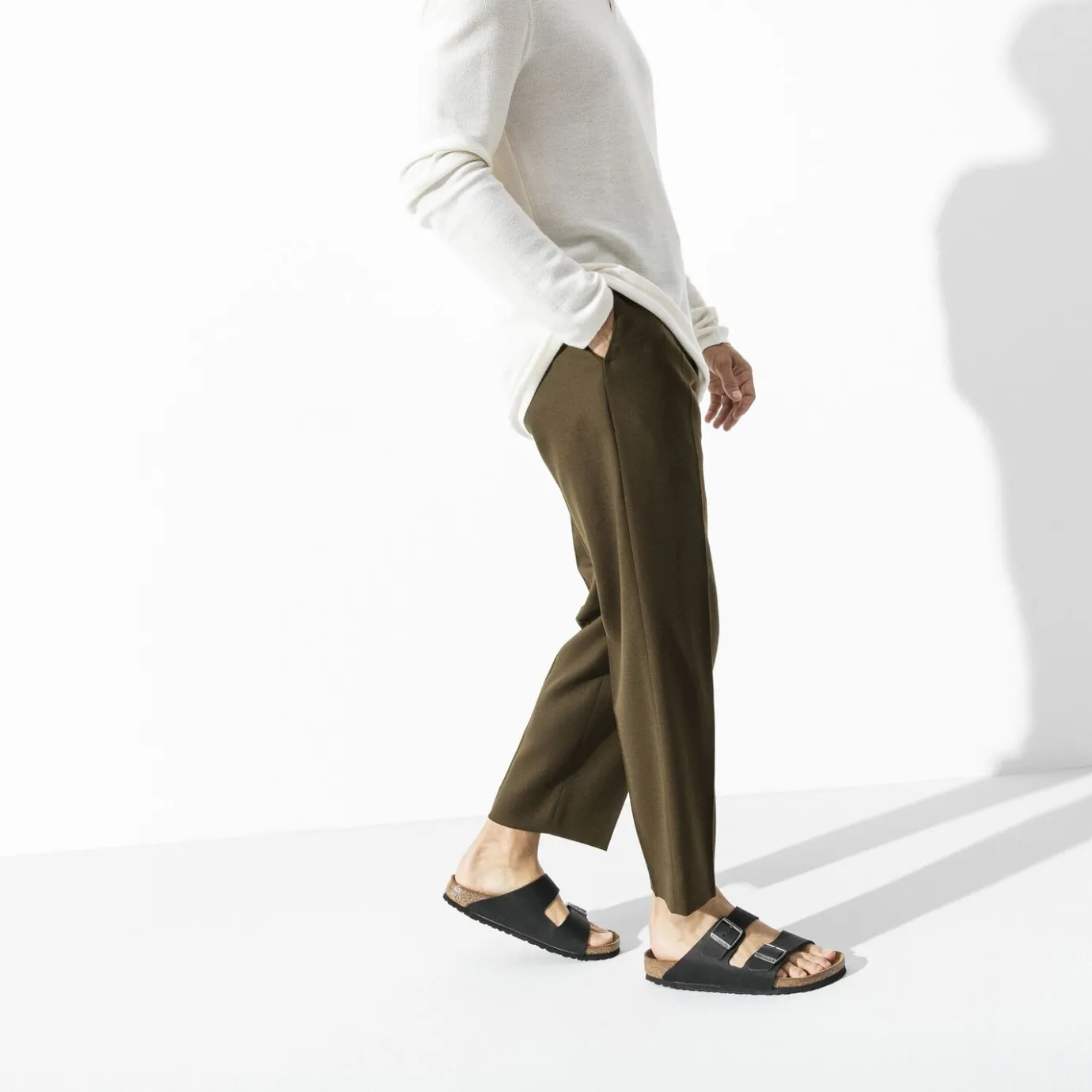 Birkenstock Two-Strap Sandals<Arizona Black