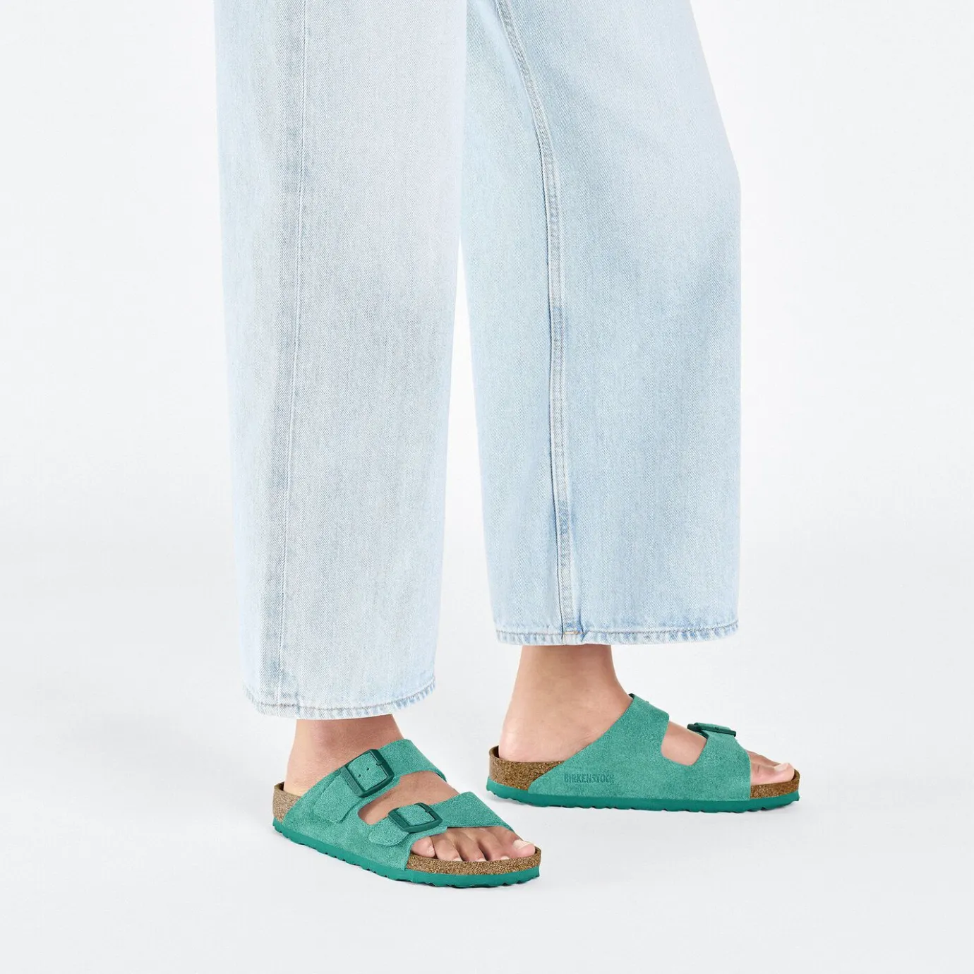 Birkenstock Two-Strap Sandals<Arizona Digital Green