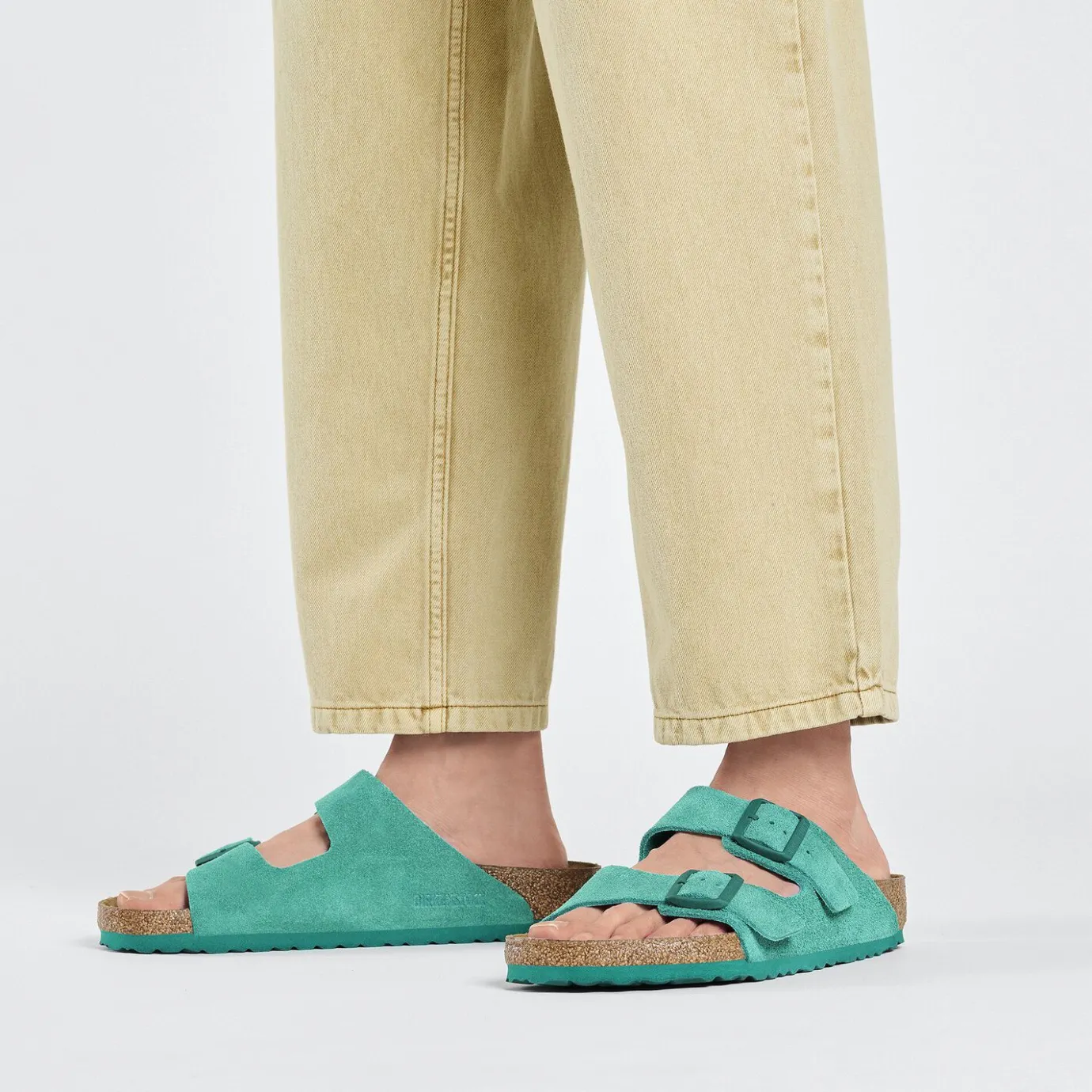 Birkenstock Two-Strap Sandals<Arizona Digital Green