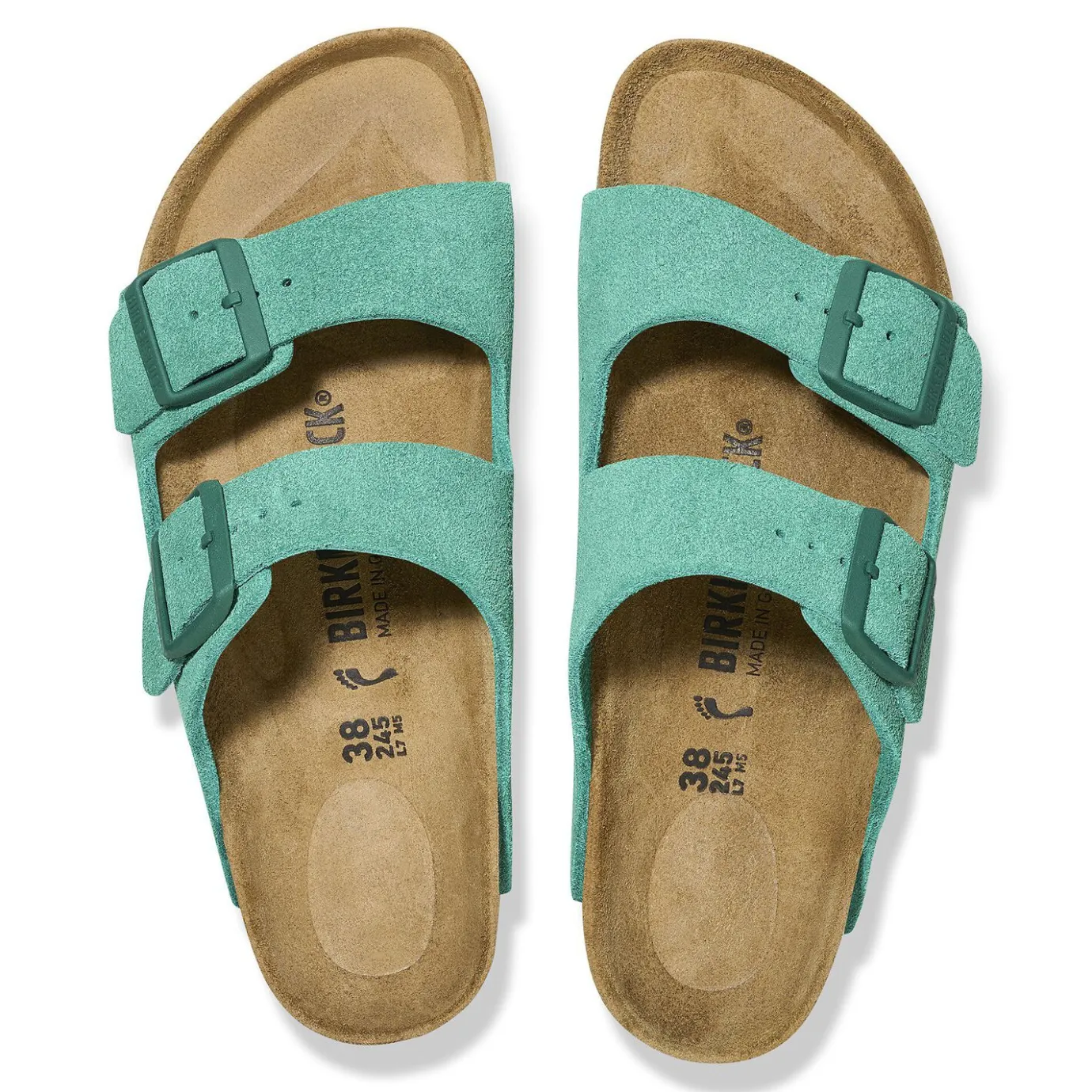 Birkenstock Two-Strap Sandals<Arizona Digital Green