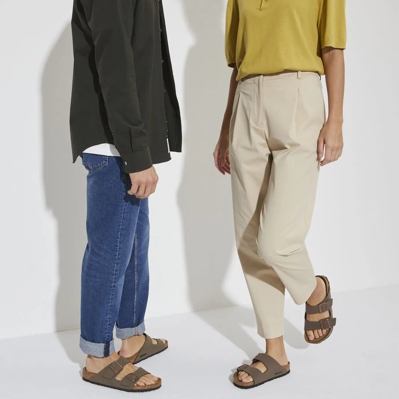 Birkenstock Two-Strap Sandals<Arizona Mocha