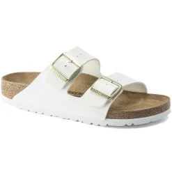Birkenstock Two-Strap Sandals<Arizona Patent White