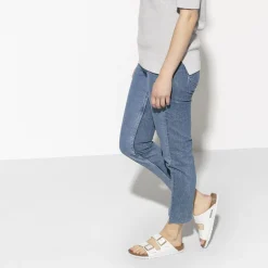 Birkenstock Two-Strap Sandals<Arizona Patent White
