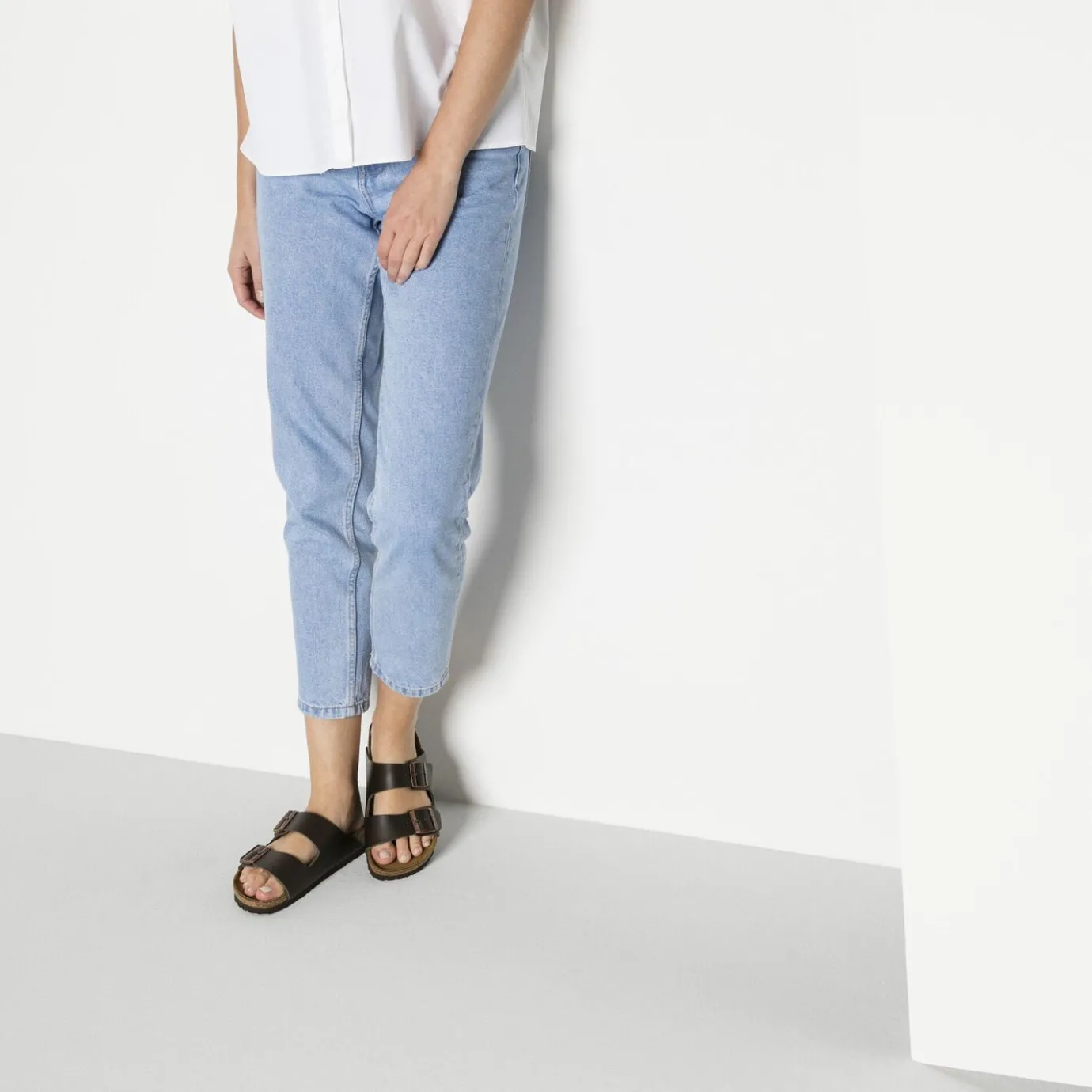 Birkenstock Two-Strap Sandals<Arizona Dark Brown