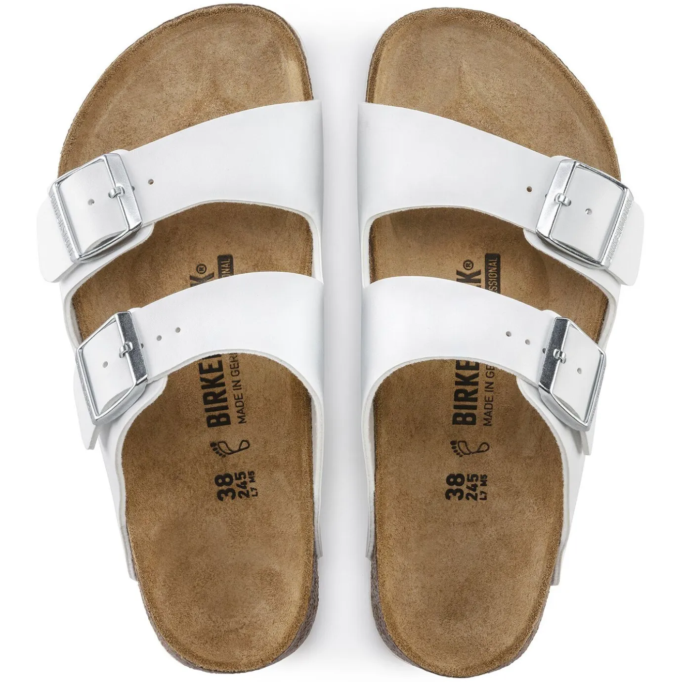 Birkenstock Two-Strap Sandals<Arizona White