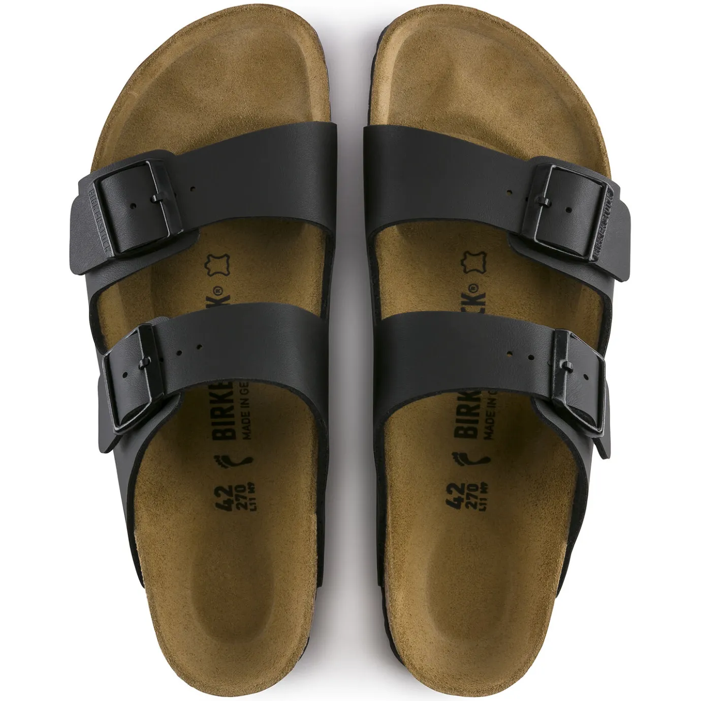 Birkenstock Two-Strap Sandals<Arizona Black