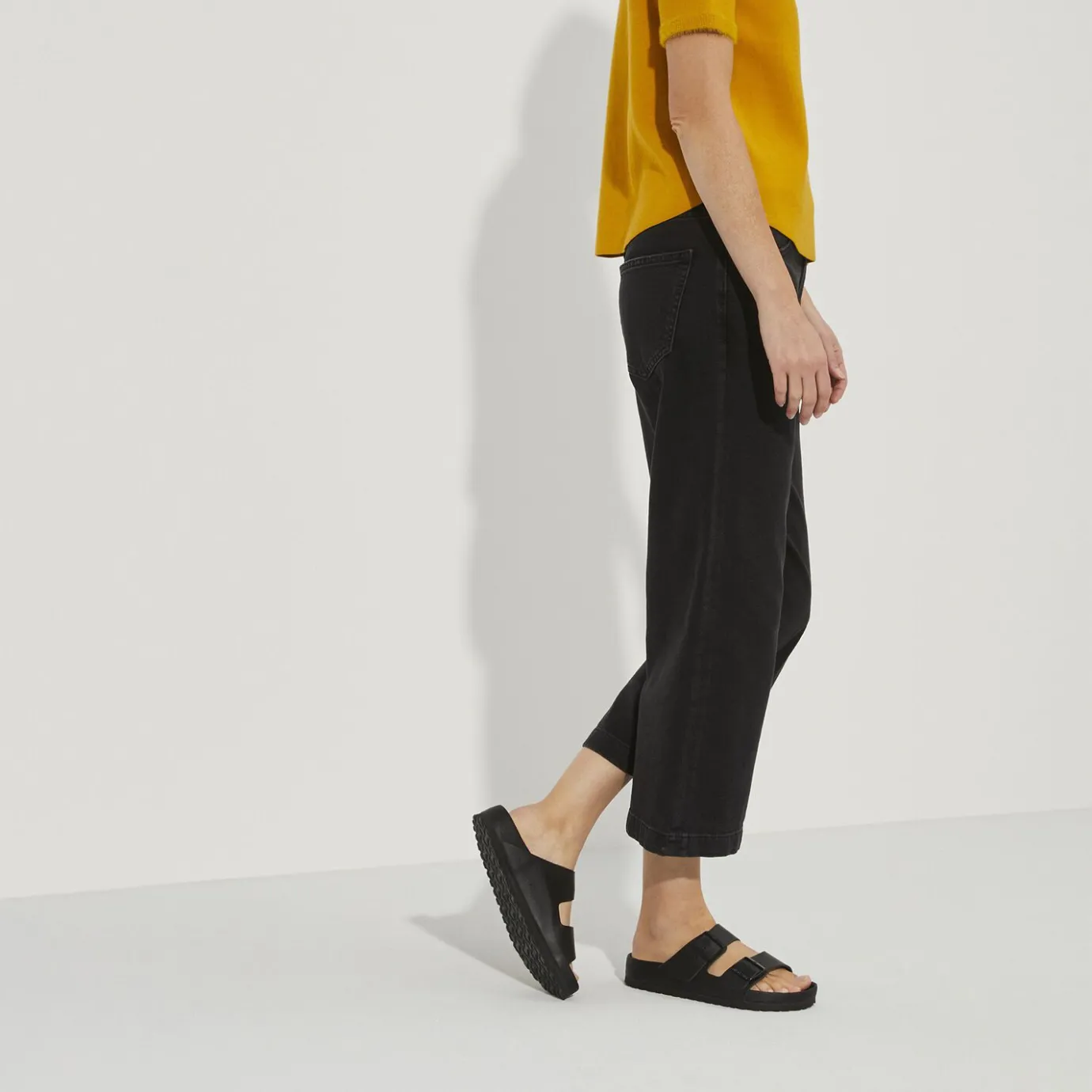 Birkenstock Two-Strap Sandals<Arizona Black