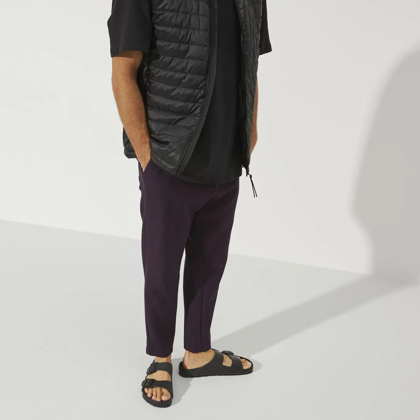 Birkenstock Two-Strap Sandals<Arizona Black