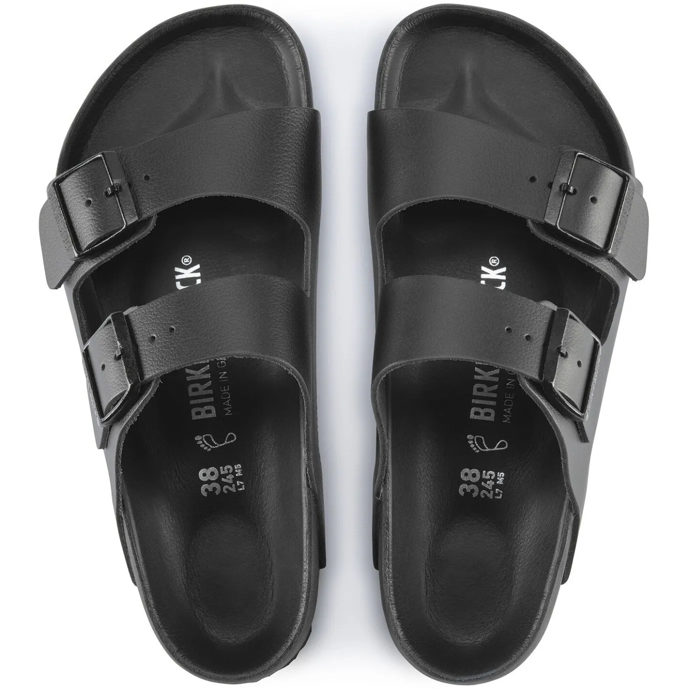 Birkenstock Two-Strap Sandals<Arizona Black