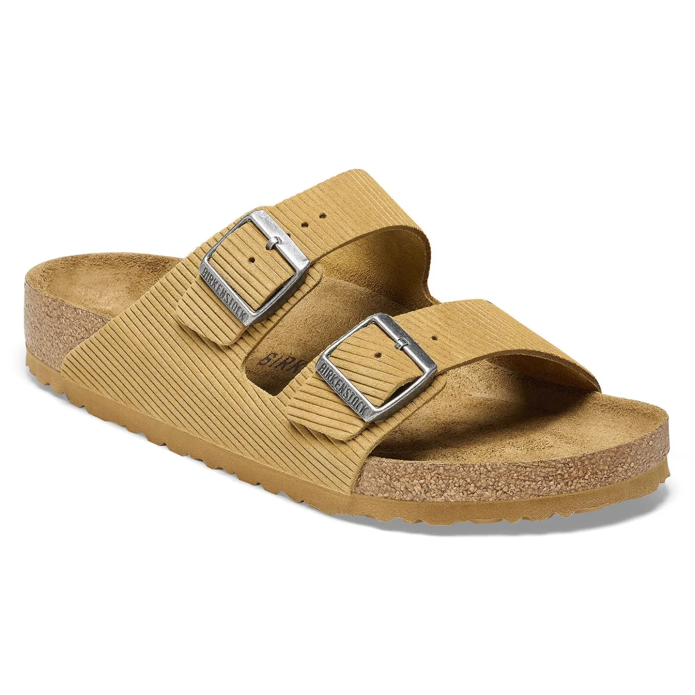 Birkenstock Two-Strap Sandals<Arizona Corduroy Cork Brown