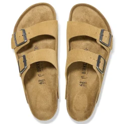 Birkenstock Two-Strap Sandals<Arizona Corduroy Cork Brown