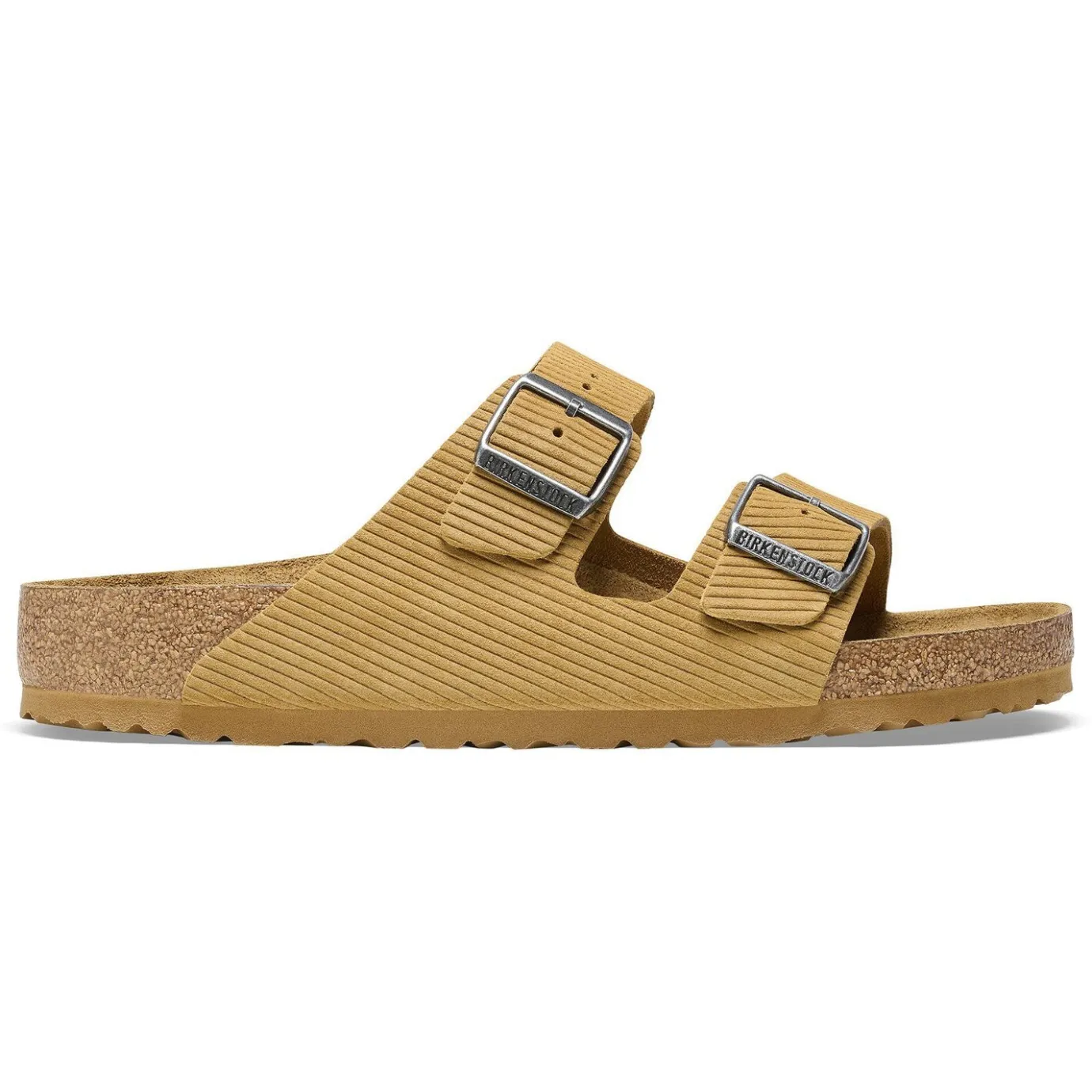 Birkenstock Two-Strap Sandals<Arizona Corduroy Cork Brown