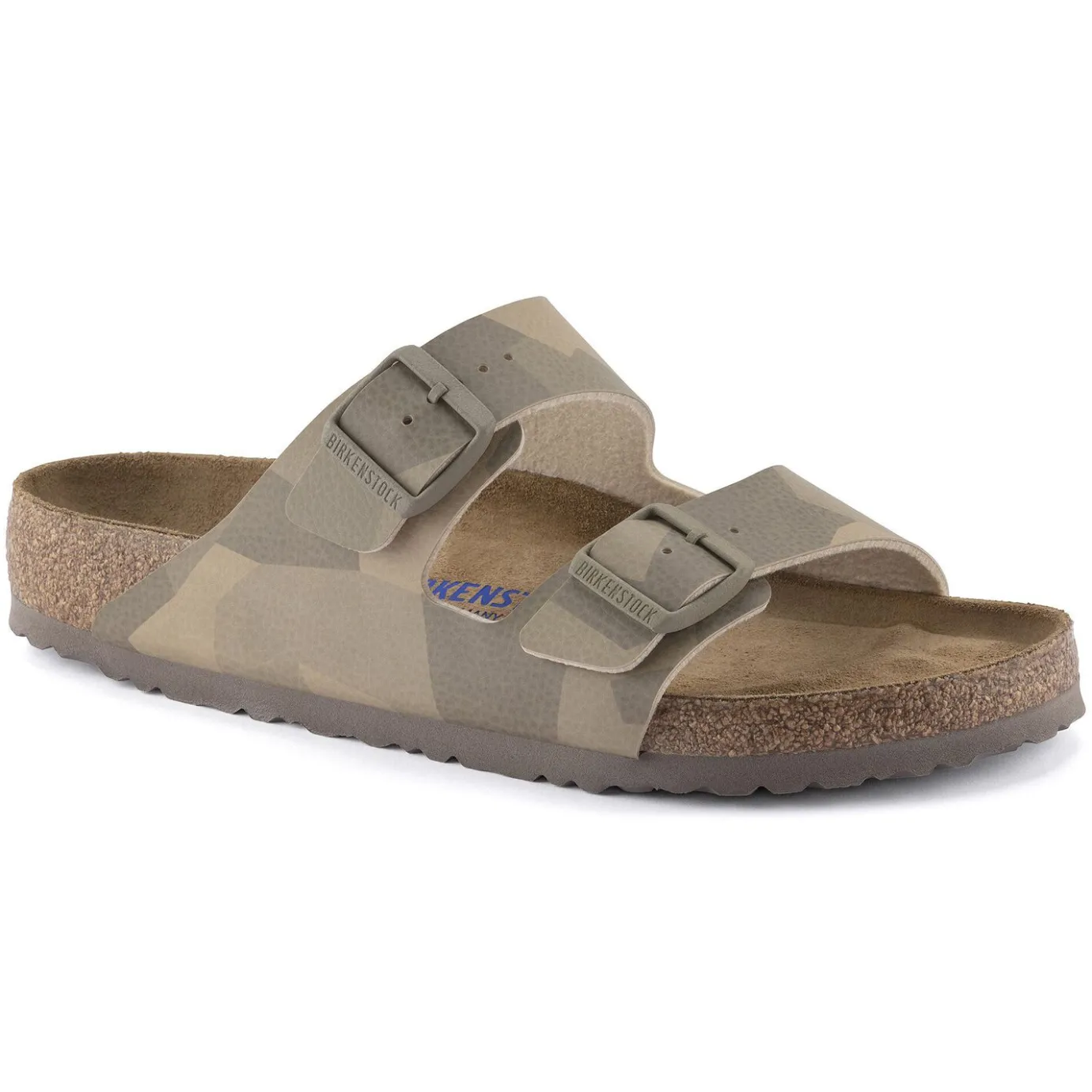 Birkenstock Two-Strap Sandals<Arizona Desert Soil Geo Camo Beige
