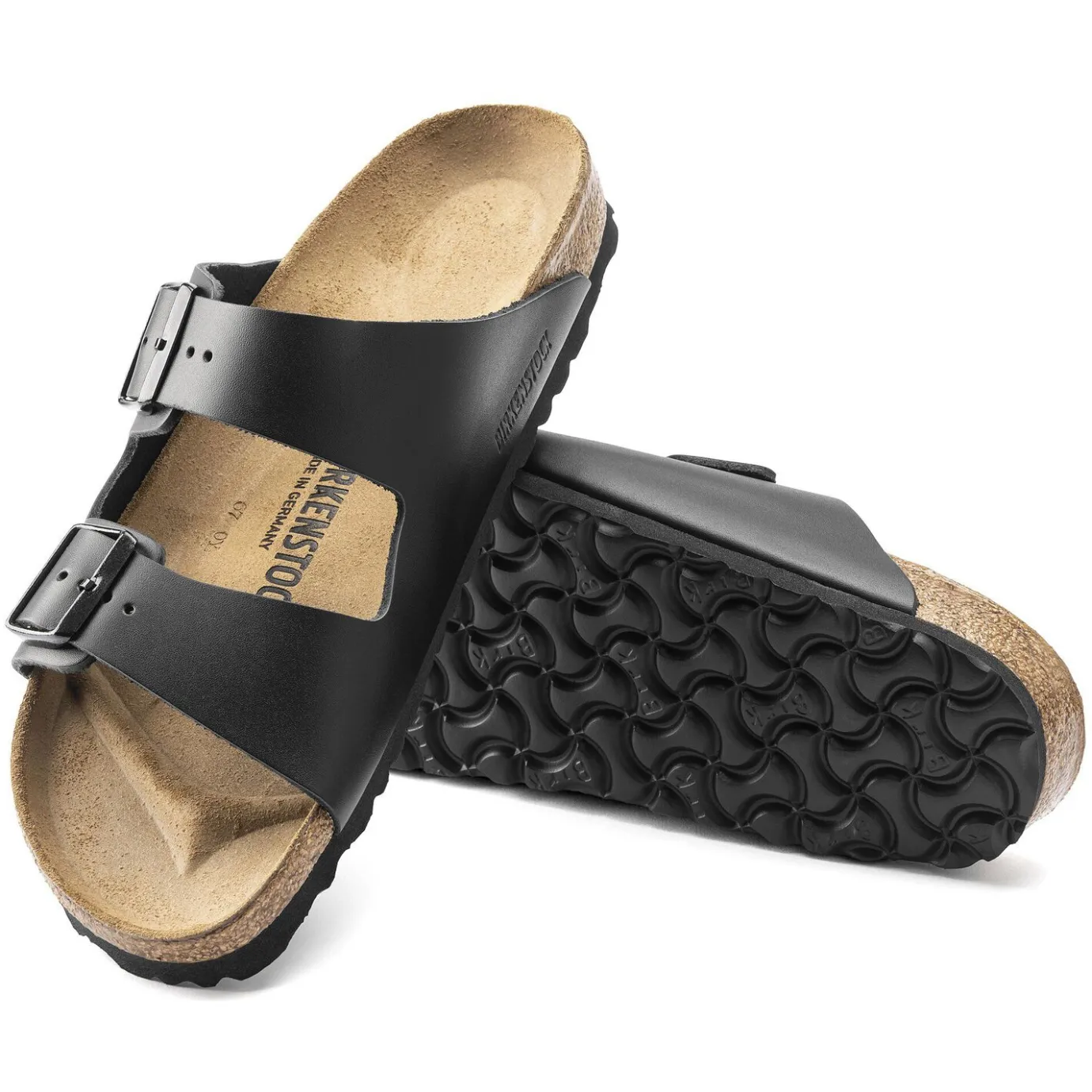 Birkenstock Two-Strap Sandals<Arizona Black