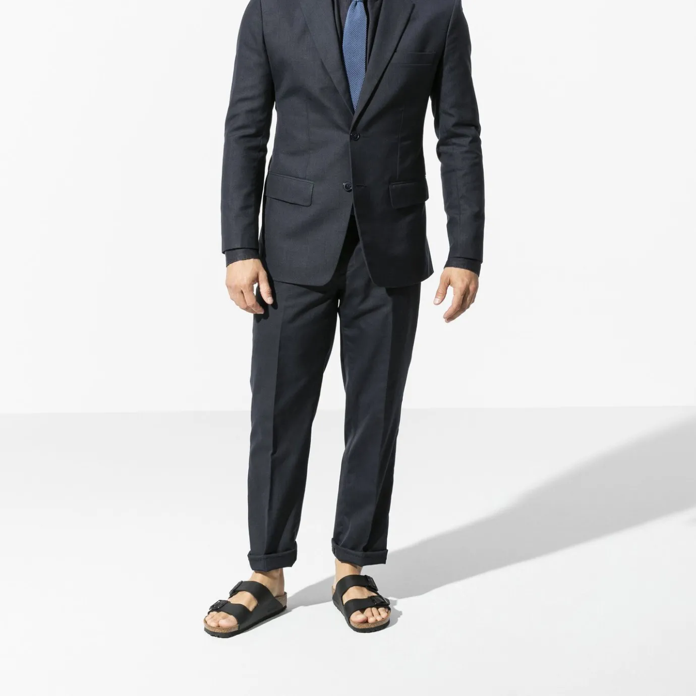 Birkenstock Two-Strap Sandals<Arizona Black