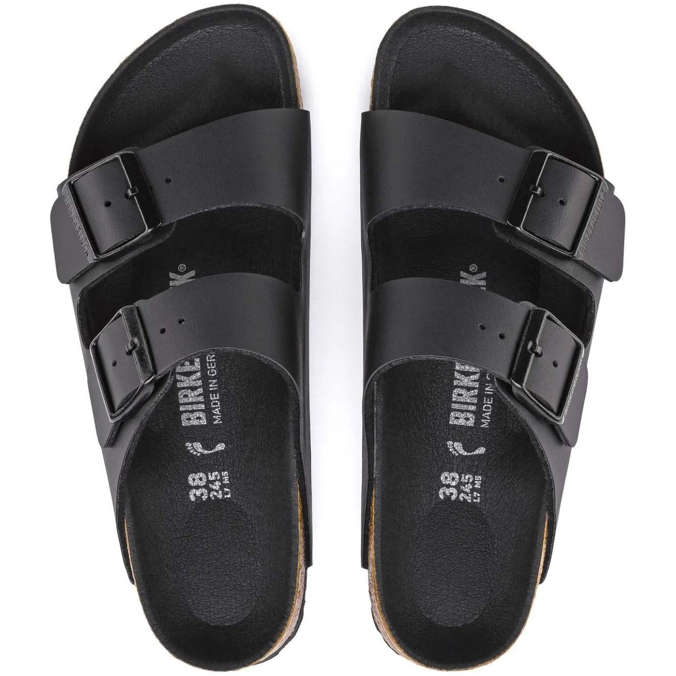 Birkenstock Two-Strap Sandals<Arizona Black