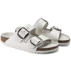 Birkenstock Two-Strap Sandals<Arizona Big Buckle White