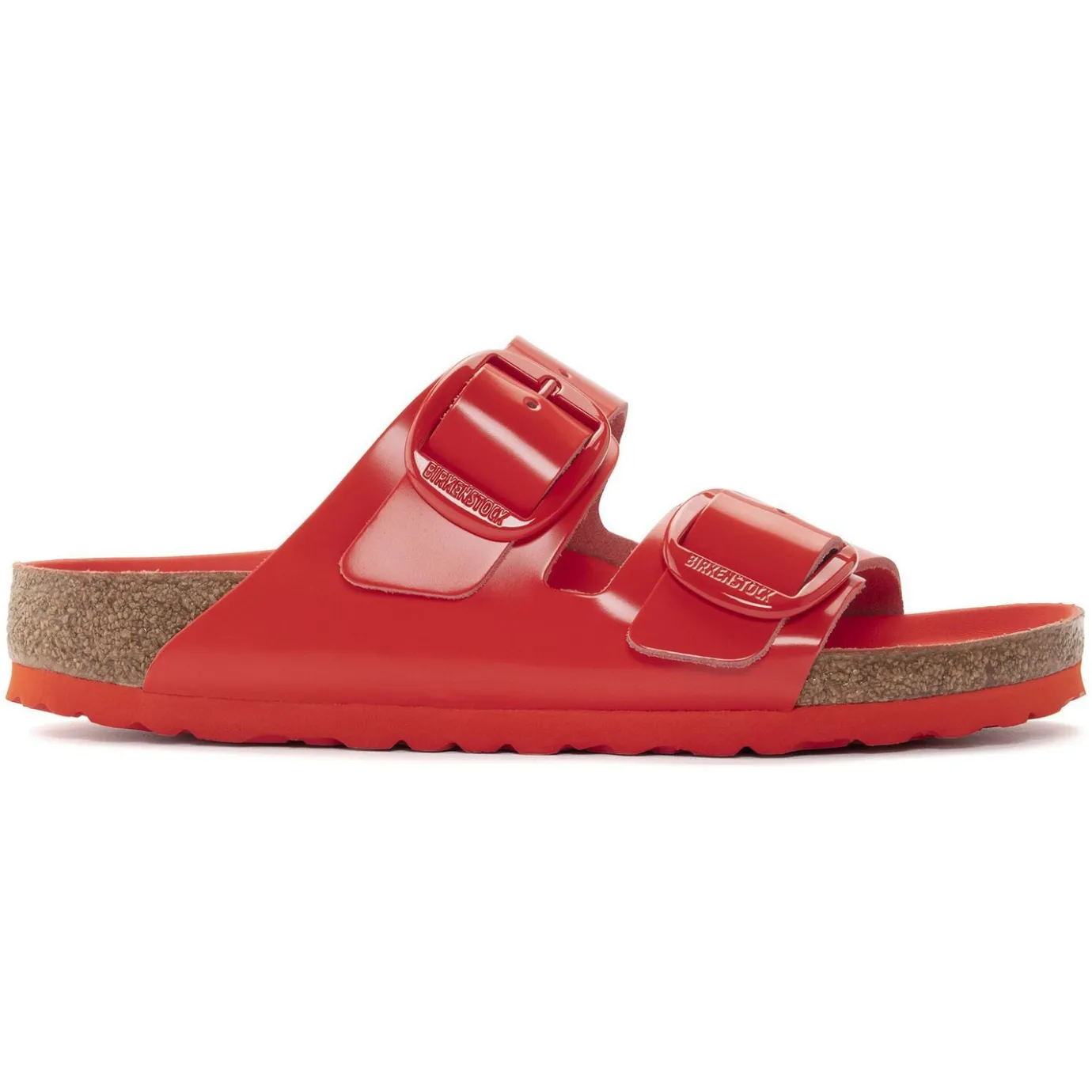 Birkenstock Two-Strap Sandals<Arizona Big Buckle High Shine Tomato