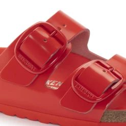 Birkenstock Two-Strap Sandals<Arizona Big Buckle High Shine Tomato