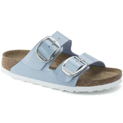 Birkenstock Two-Strap Sandals<Arizona Big Buckle Patent Dove Blue