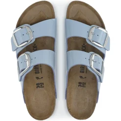 Birkenstock Two-Strap Sandals<Arizona Big Buckle Patent Dove Blue