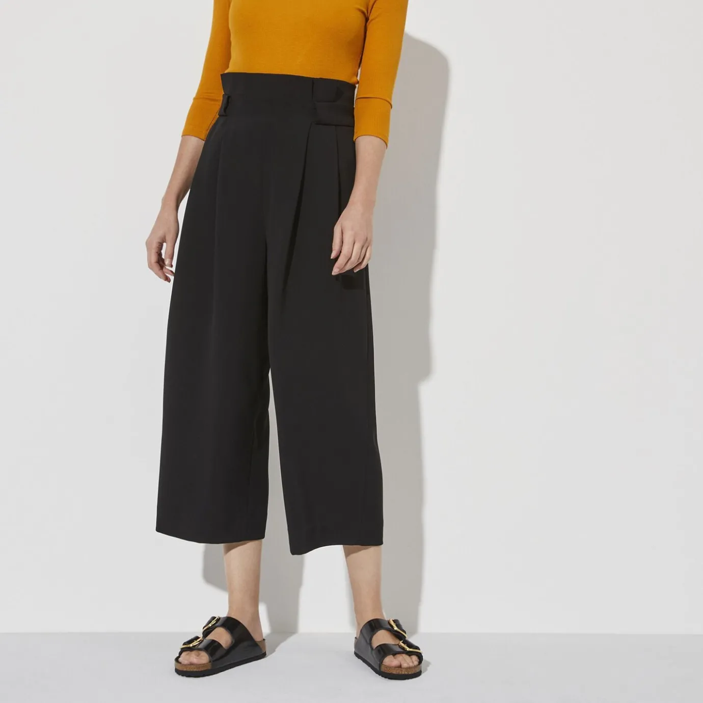 Birkenstock Two-Strap Sandals<Arizona Big Buckle High Shine Black