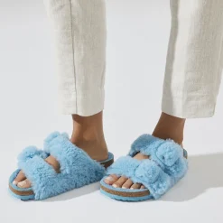 Birkenstock Two-Strap Sandals<Arizona Big Buckle Blau