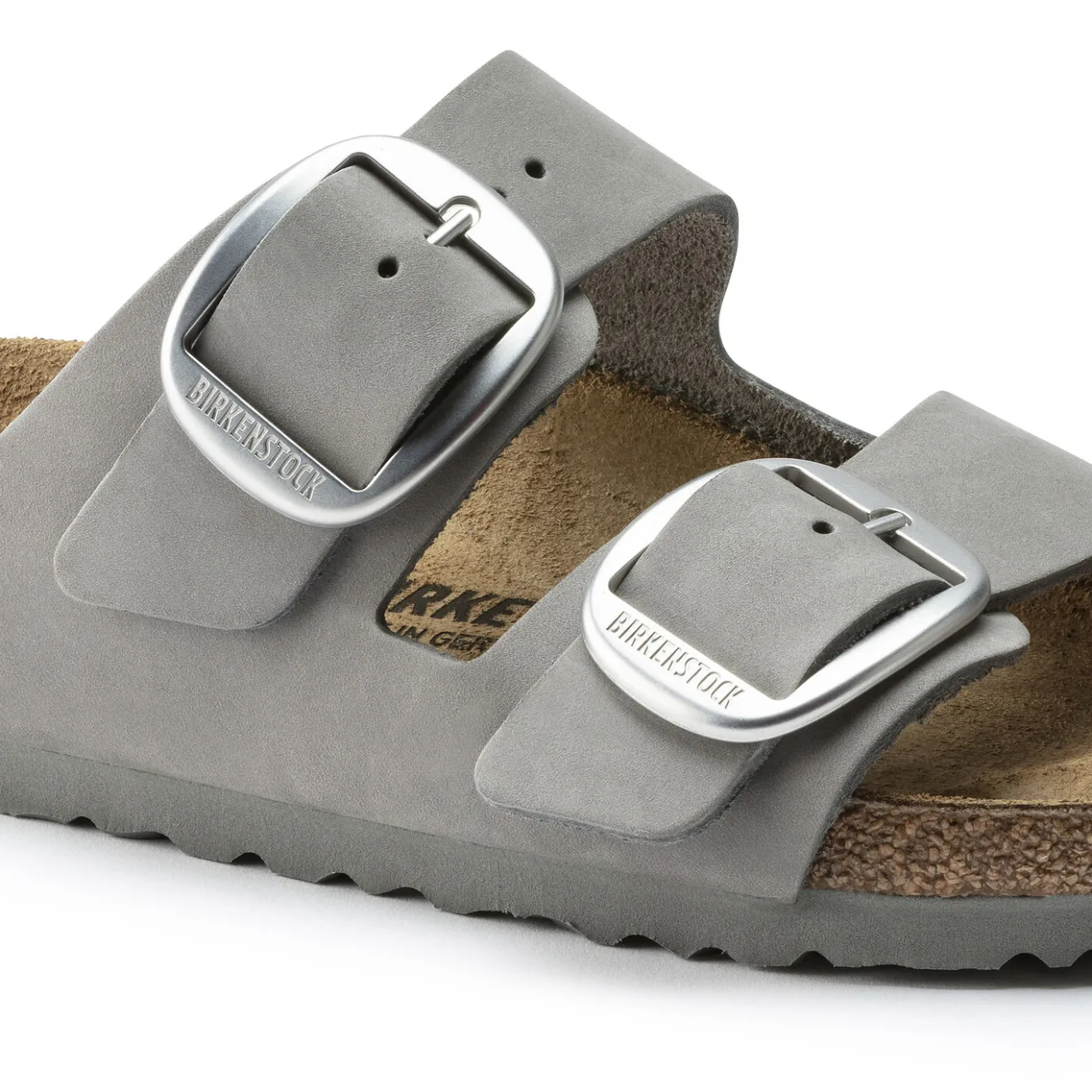 Birkenstock Two-Strap Sandals<Arizona Big Buckle Dove Gray