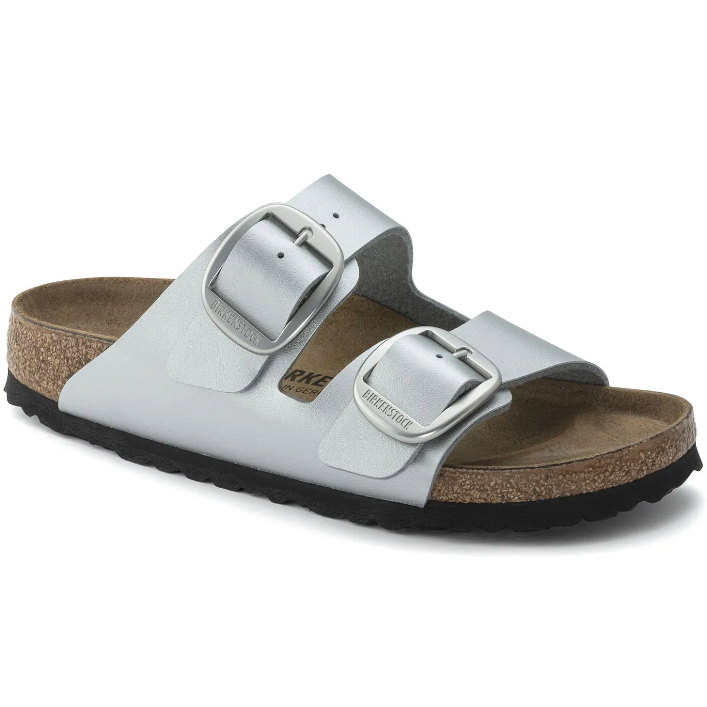 Birkenstock Two-Strap Sandals<Arizona Big Buckle Silver