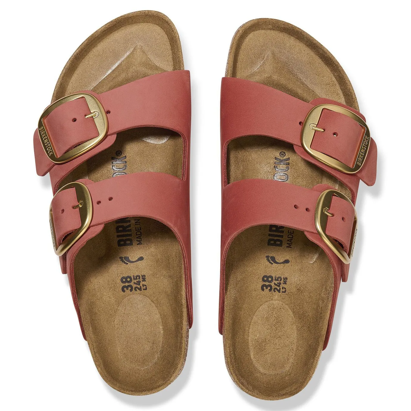Birkenstock Two-Strap Sandals<Arizona Big Buckle Mars Red
