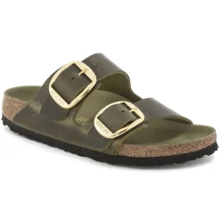 Birkenstock Two-Strap Sandals<Arizona Big Buckle Olive Green