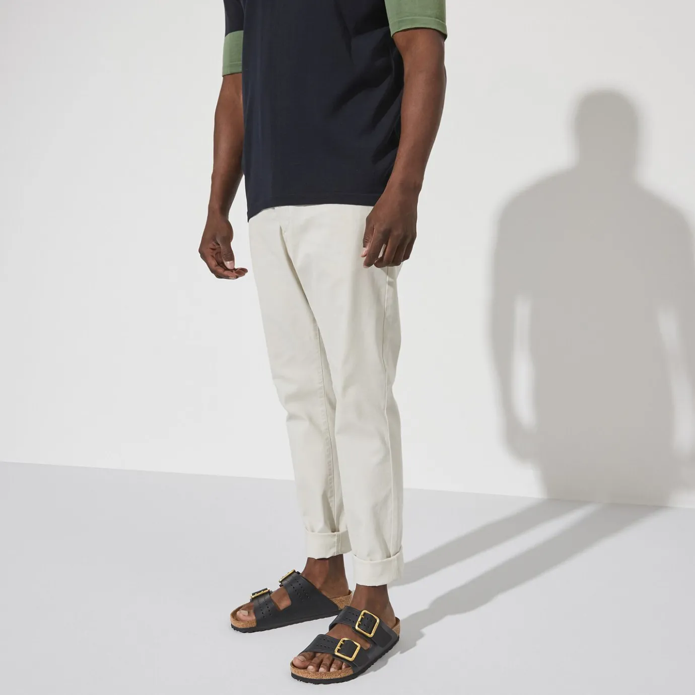 Birkenstock Two-Strap Sandals<Arizona Bold Gap Black