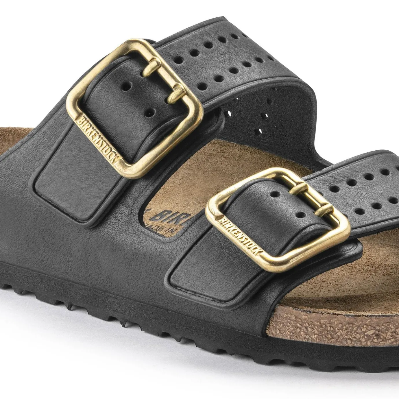 Birkenstock Two-Strap Sandals<Arizona Bold Gap Black