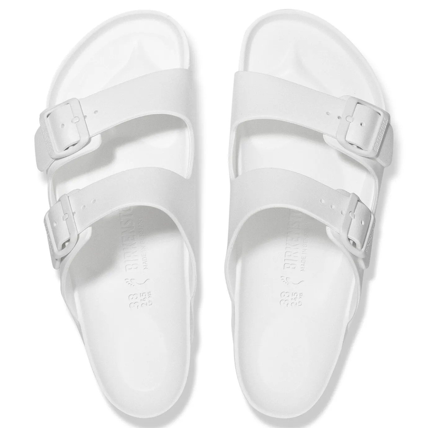 Birkenstock Two-Strap Sandals<Arizona Essentials White
