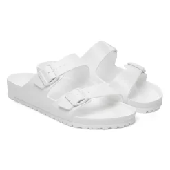 Birkenstock Two-Strap Sandals<Arizona Essentials White