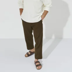 Birkenstock Two-Strap Sandals<Arizona Grip Vintage Wood Roast