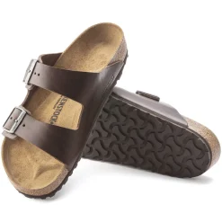 Birkenstock Two-Strap Sandals<Arizona Grip Vintage Wood Roast