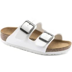 Birkenstock Strap Sandals<Arizona Kids White