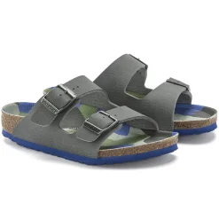 Birkenstock Strap Sandals<Arizona Kids Desert Soil Camo Gray